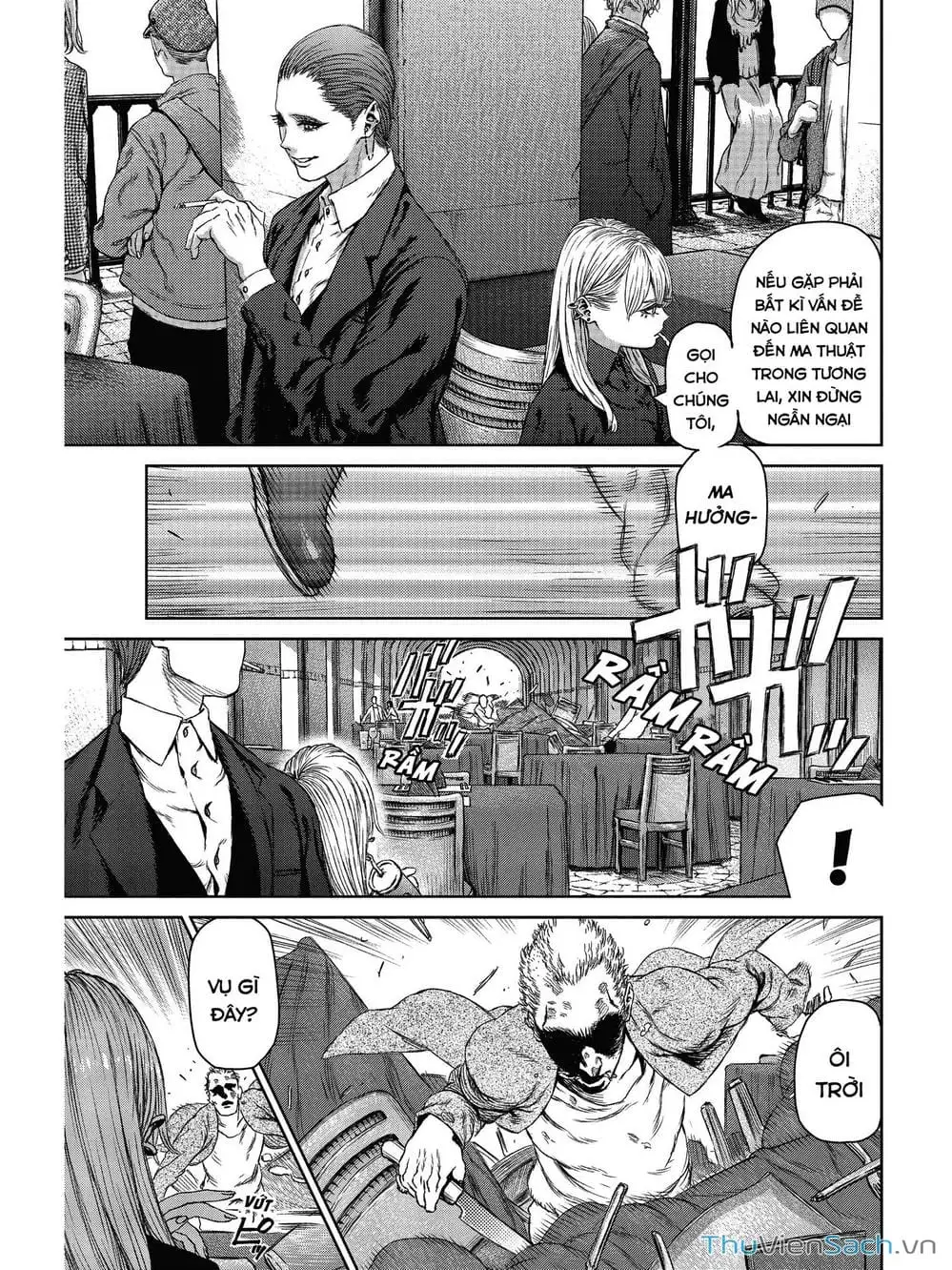 Truyện Tranh Phù Thủy Và Quái Thú - Majo To Yajuu trang 5