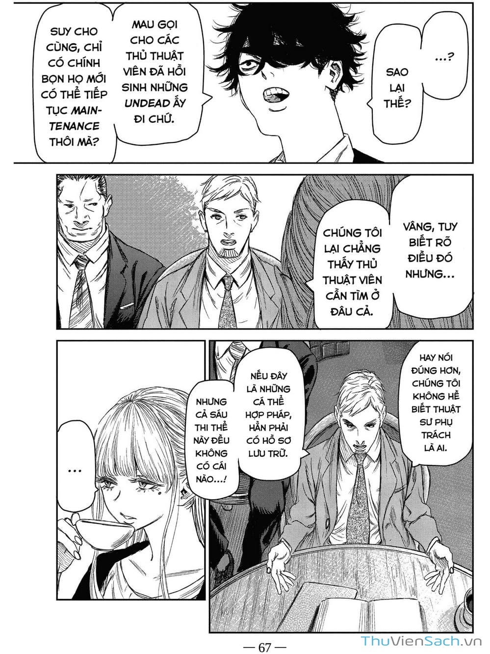 Truyện Tranh Phù Thủy Và Quái Thú - Majo To Yajuu trang 5