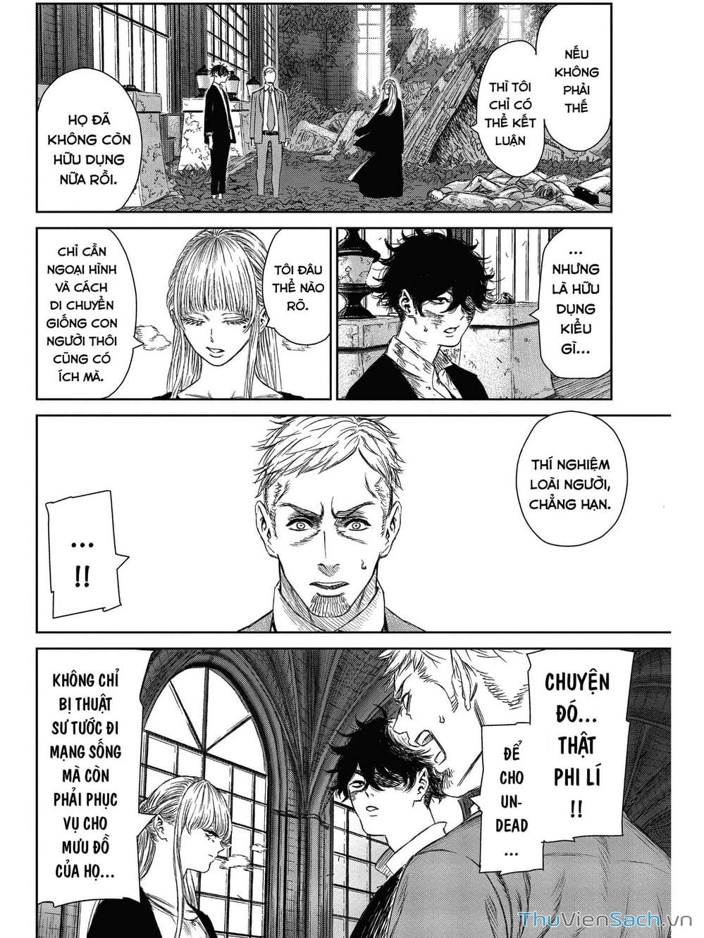 Truyện Tranh Phù Thủy Và Quái Thú - Majo To Yajuu trang 5