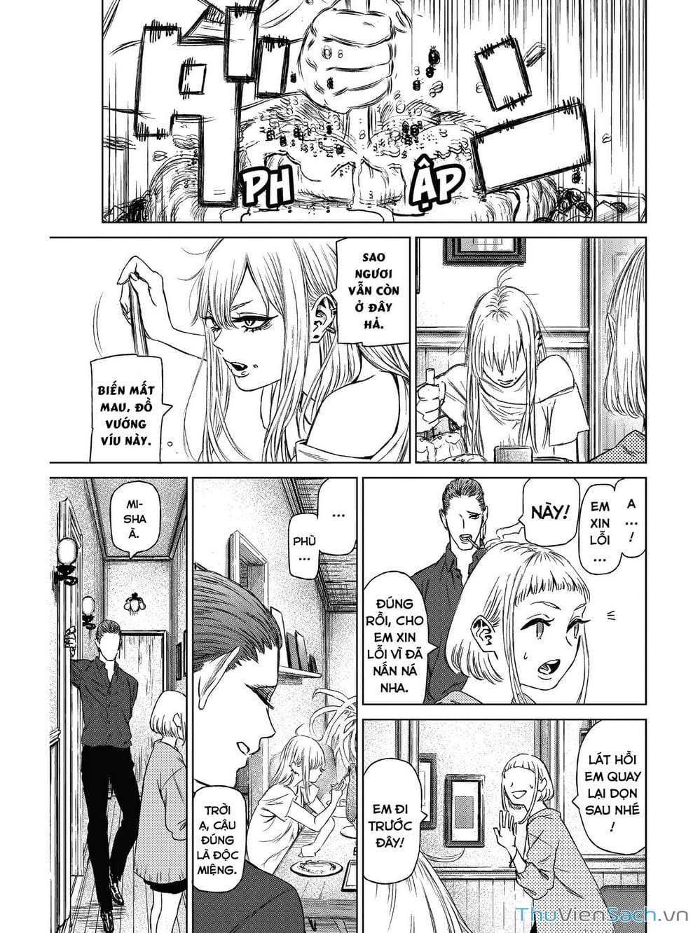 Truyện Tranh Phù Thủy Và Quái Thú - Majo To Yajuu trang 5