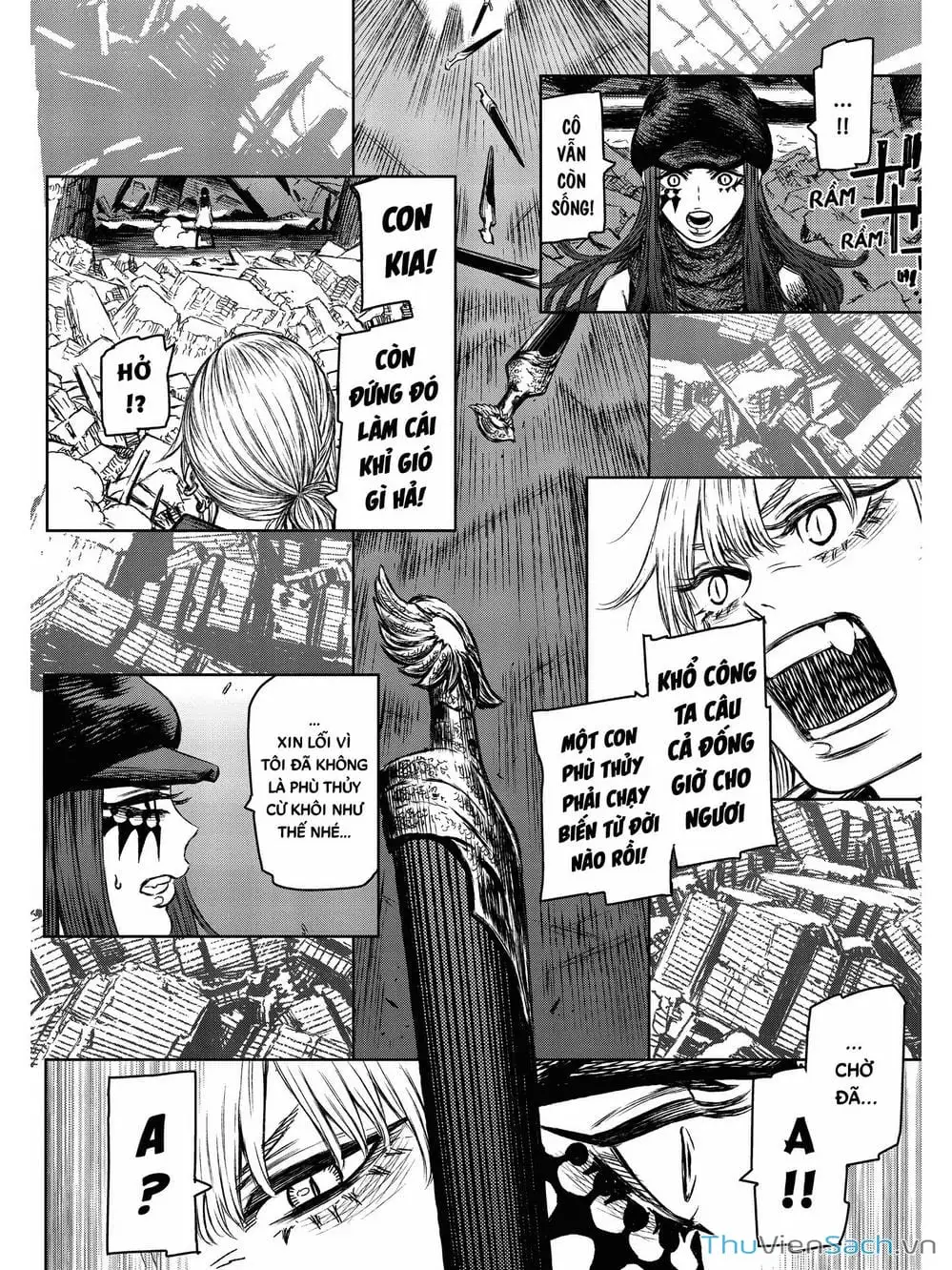 Truyện Tranh Phù Thủy Và Quái Thú - Majo To Yajuu trang 5