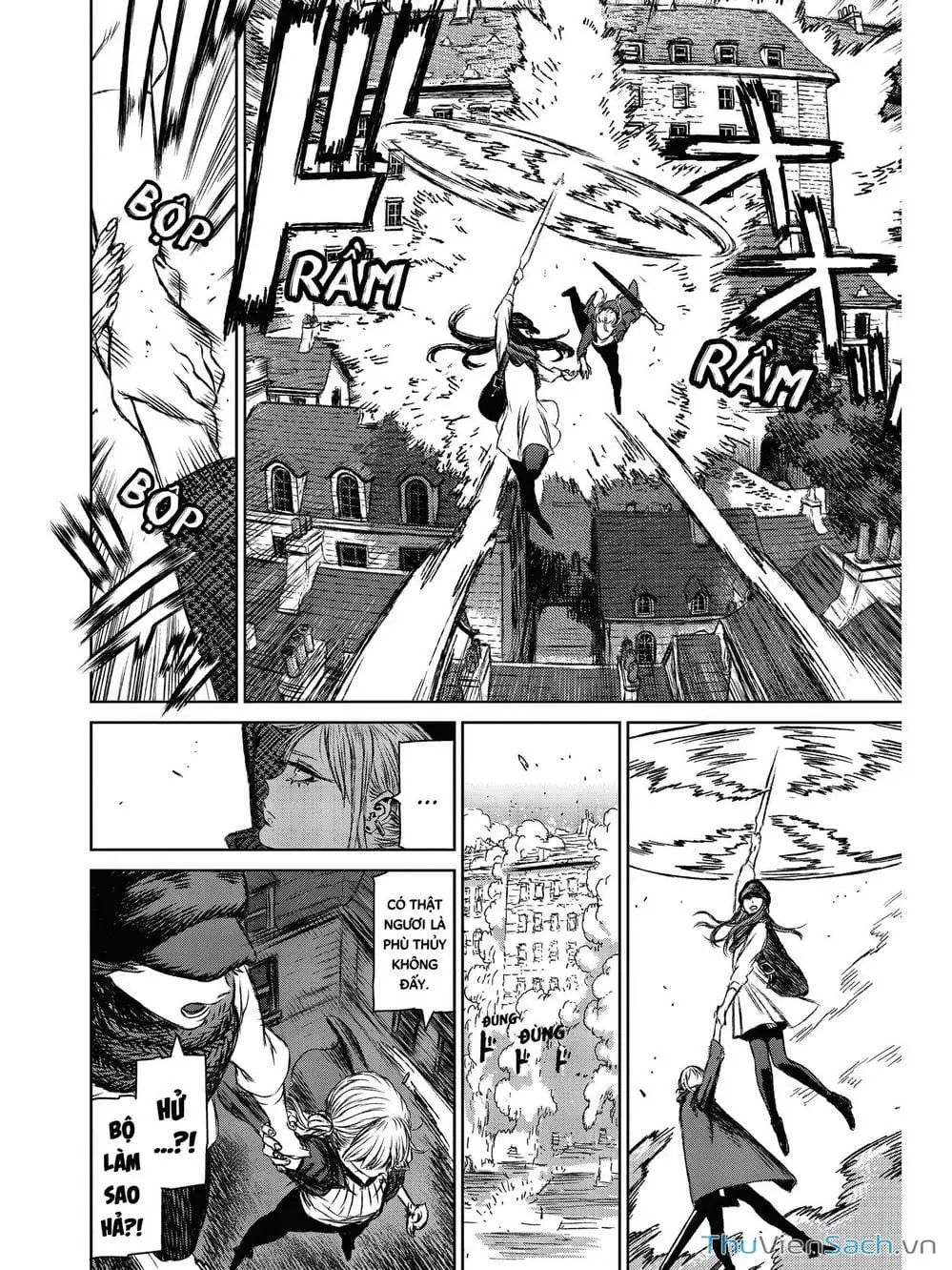 Truyện Tranh Phù Thủy Và Quái Thú - Majo To Yajuu trang 5