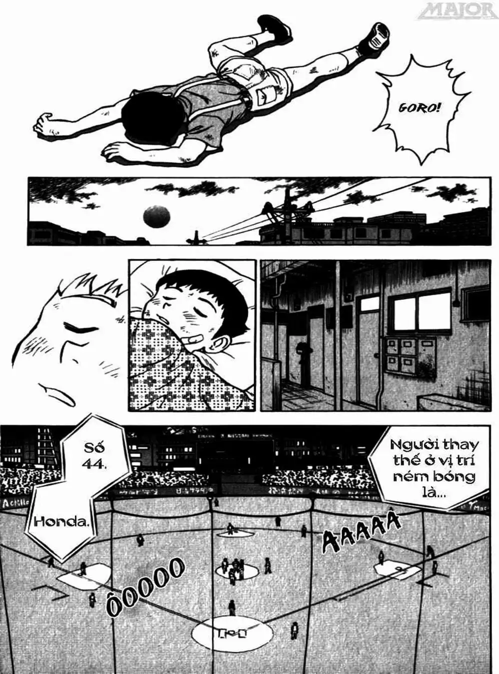 Truyện Tranh Thiếu Tá - Major trang 4