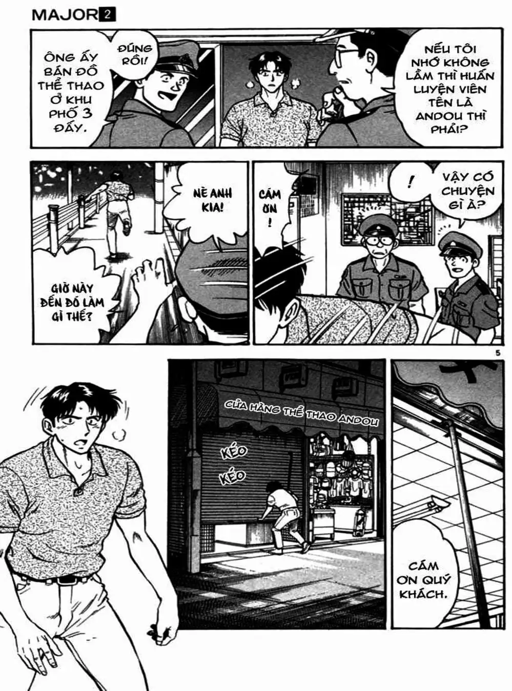 Truyện Tranh Thiếu Tá - Major trang 4