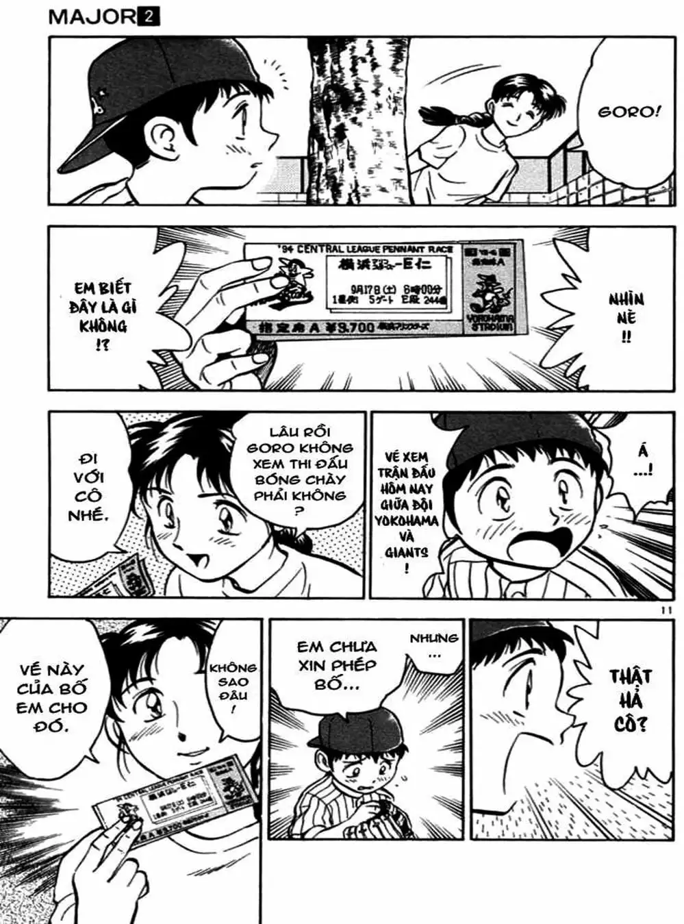 Truyện Tranh Thiếu Tá - Major trang 4