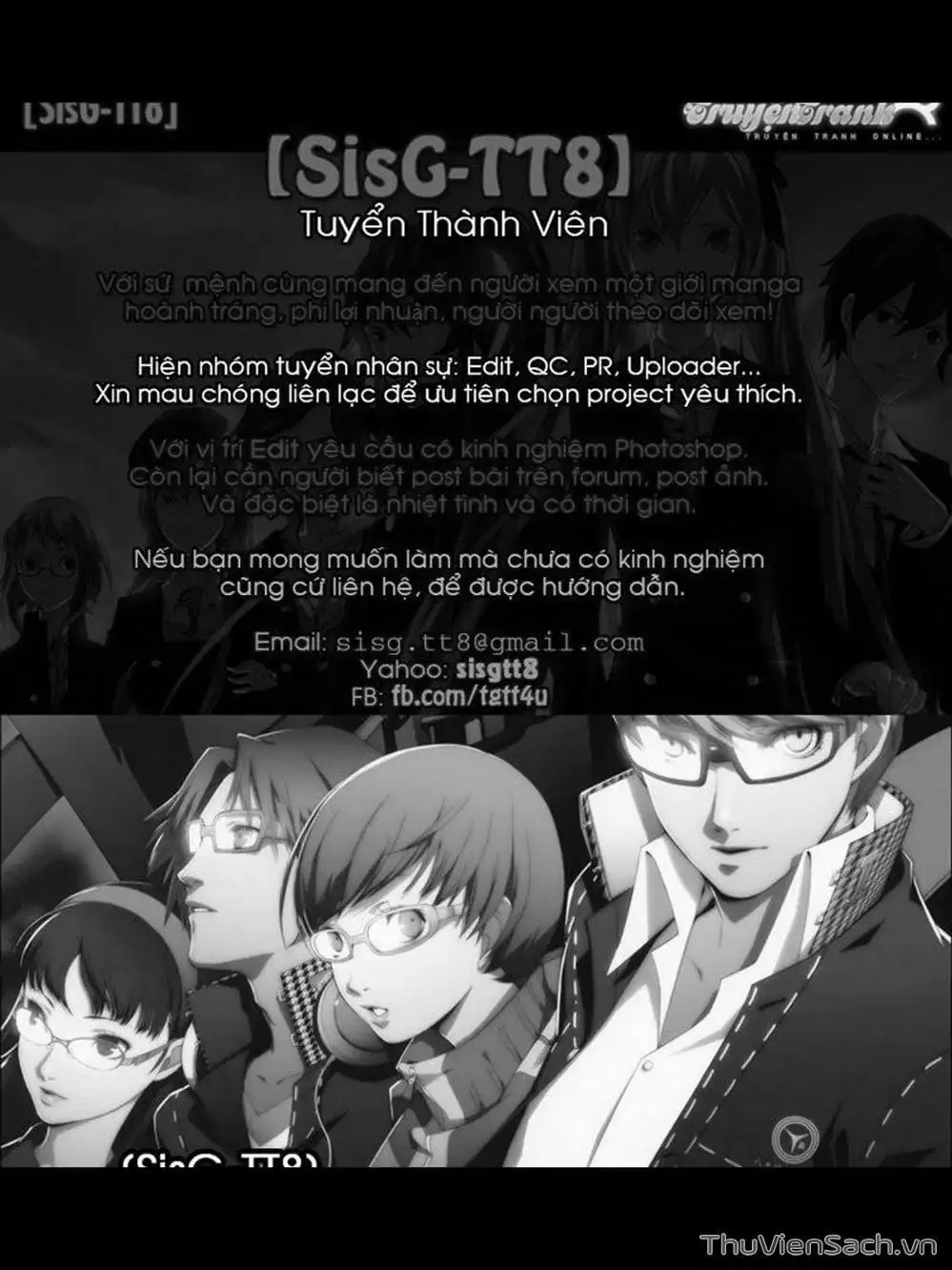 Truyện Tranh Hội Mắt Nai - Malisa trang 4