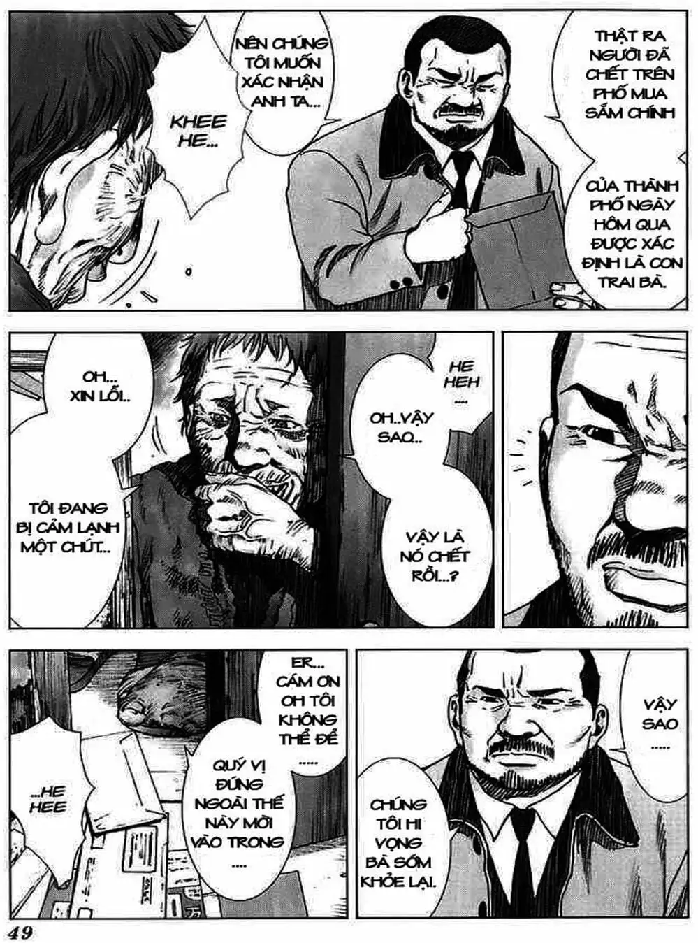 Truyện Tranh Sát Nhân Cống Ngầm - Manhole trang 5