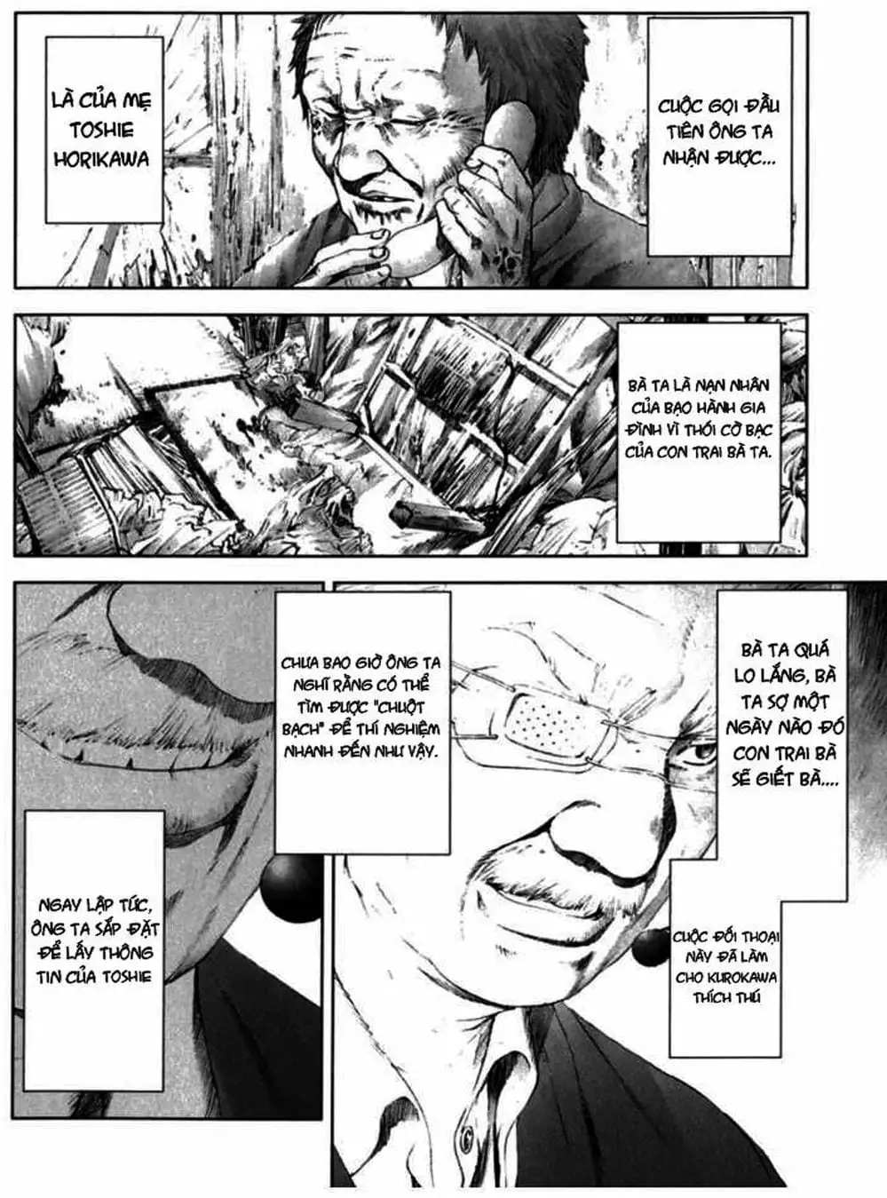 Truyện Tranh Sát Nhân Cống Ngầm - Manhole trang 5