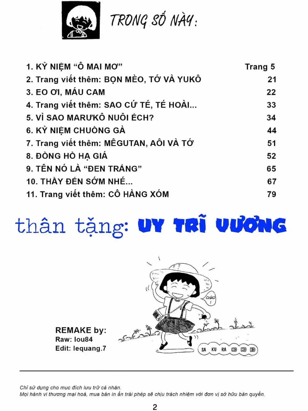 Truyện Tranh Nhóc Maruko trang 4