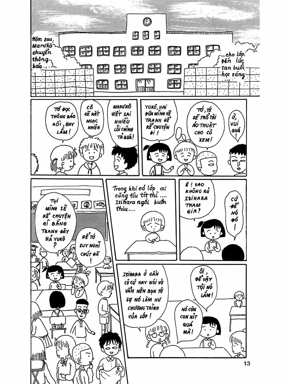 Truyện Tranh Nhóc Maruko trang 4