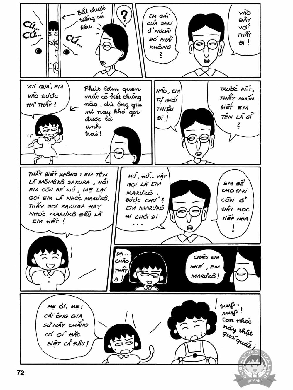 Truyện Tranh Nhóc Maruko trang 4