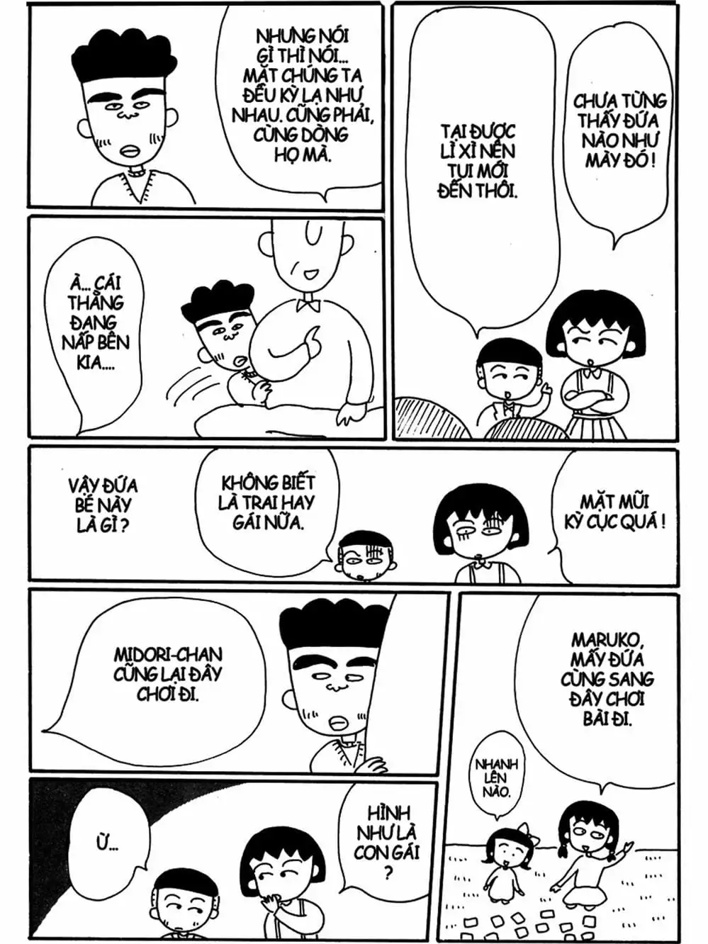 Truyện Tranh Nhóc Maruko trang 4