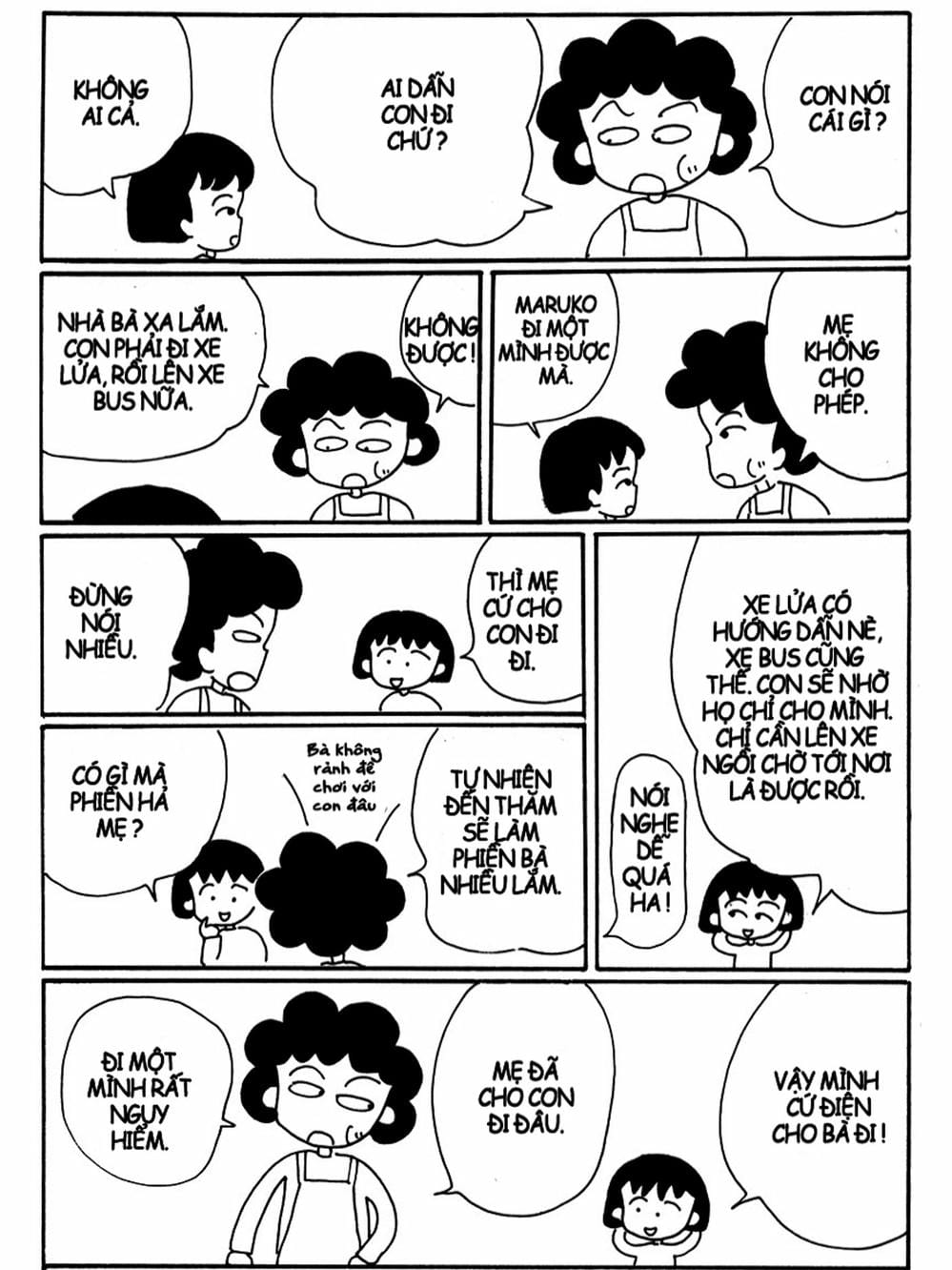 Truyện Tranh Nhóc Maruko trang 4