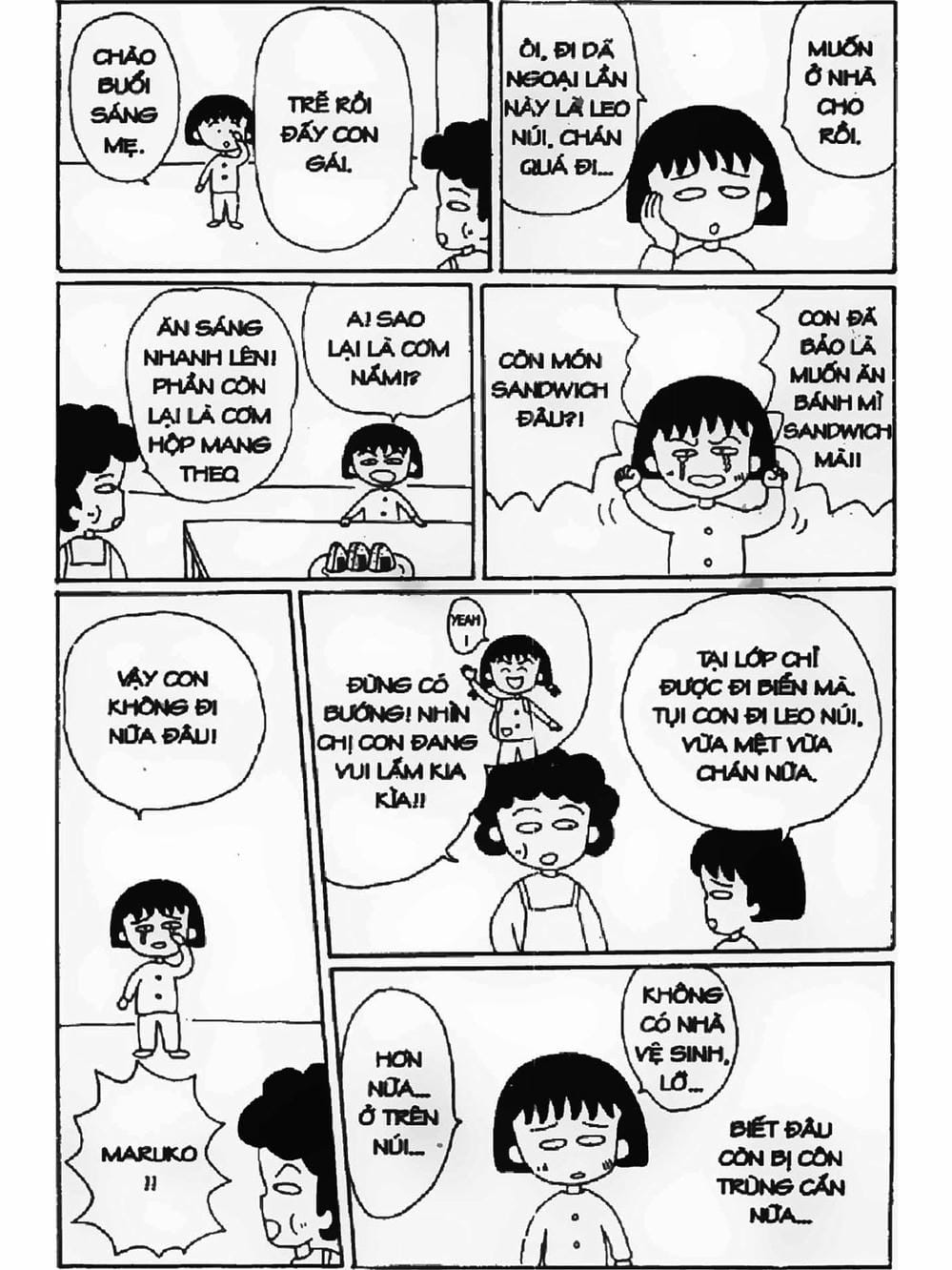 Truyện Tranh Nhóc Maruko trang 4