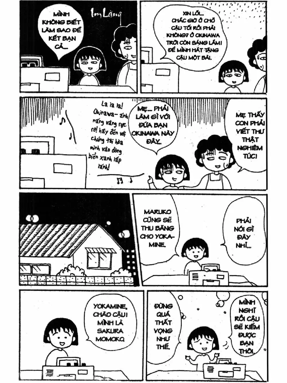 Truyện Tranh Nhóc Maruko trang 4