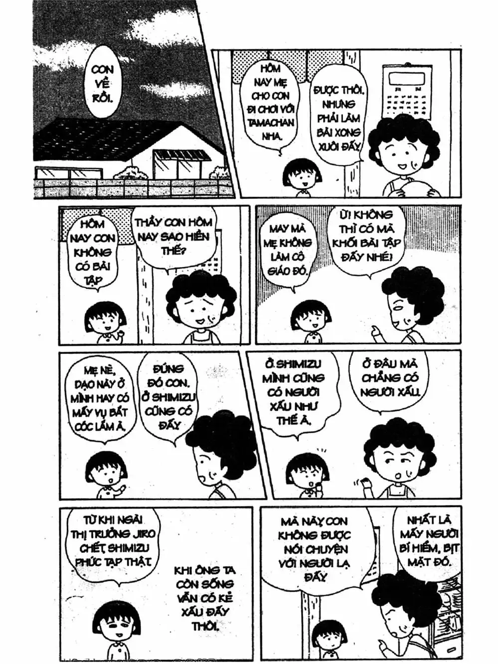 Truyện Tranh Nhóc Maruko trang 4