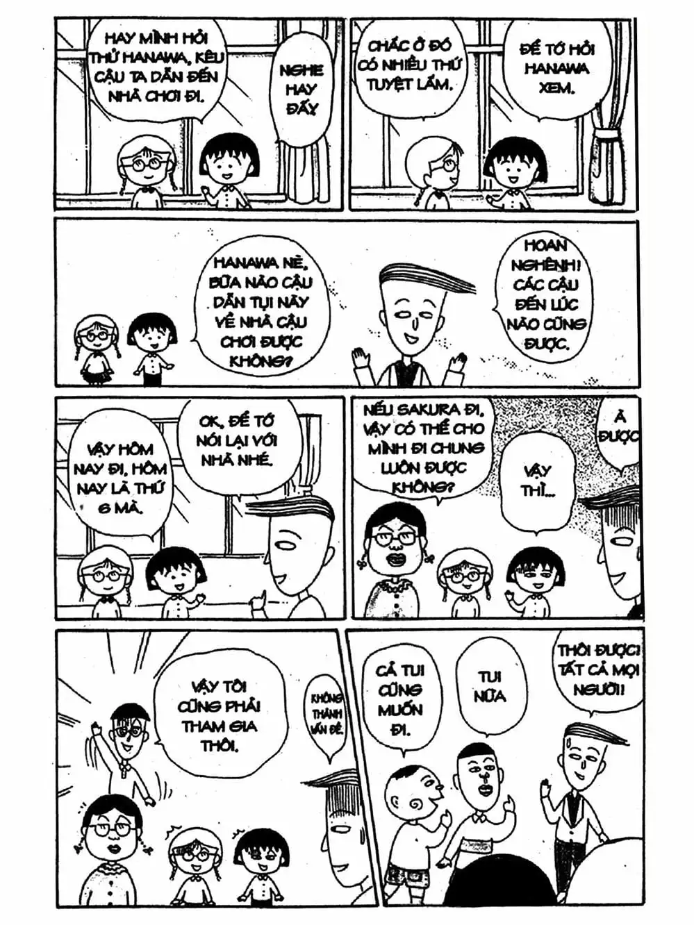 Truyện Tranh Nhóc Maruko trang 4