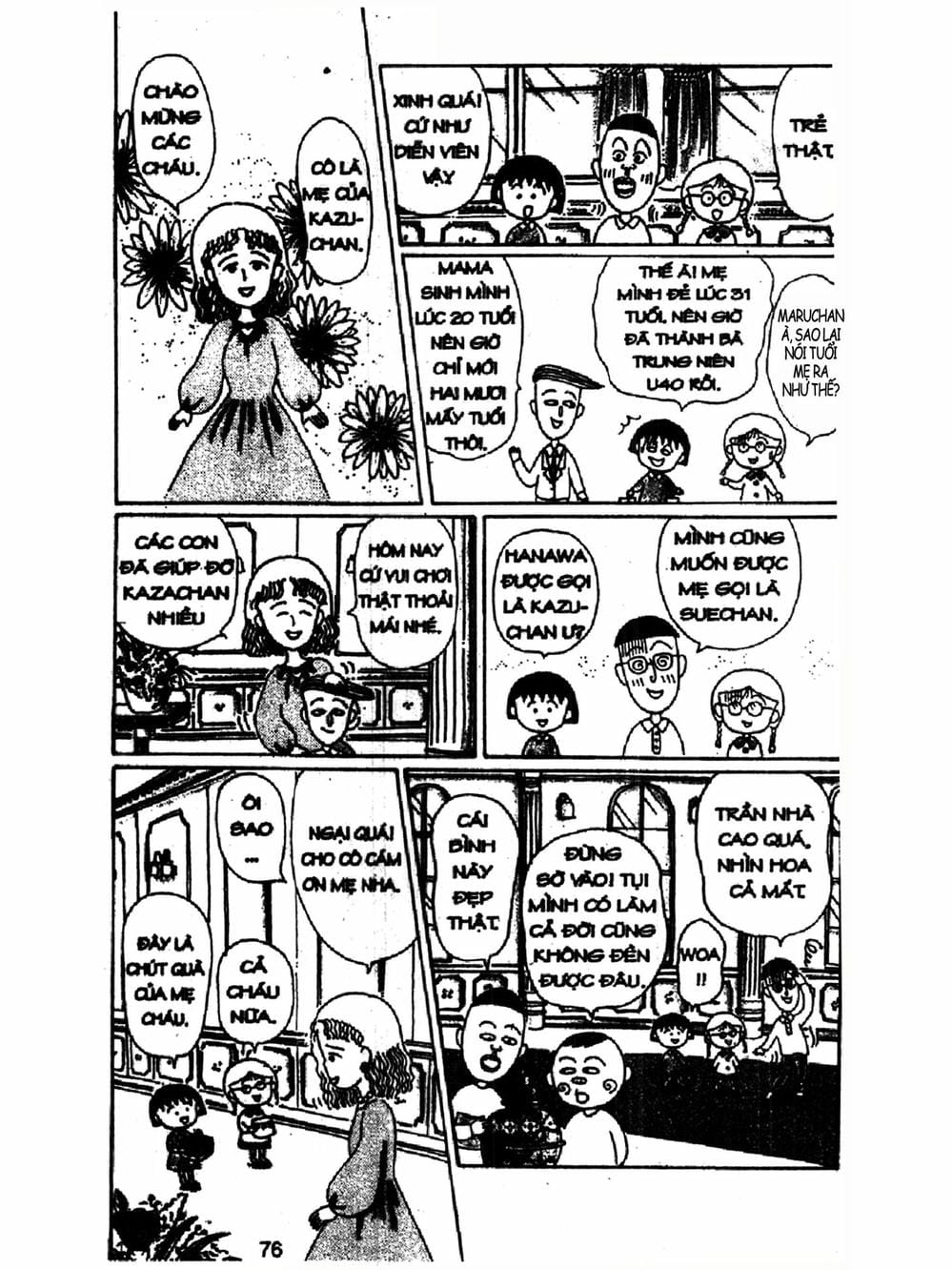 Truyện Tranh Nhóc Maruko trang 4