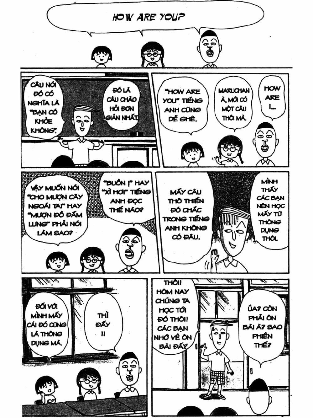 Truyện Tranh Nhóc Maruko trang 4