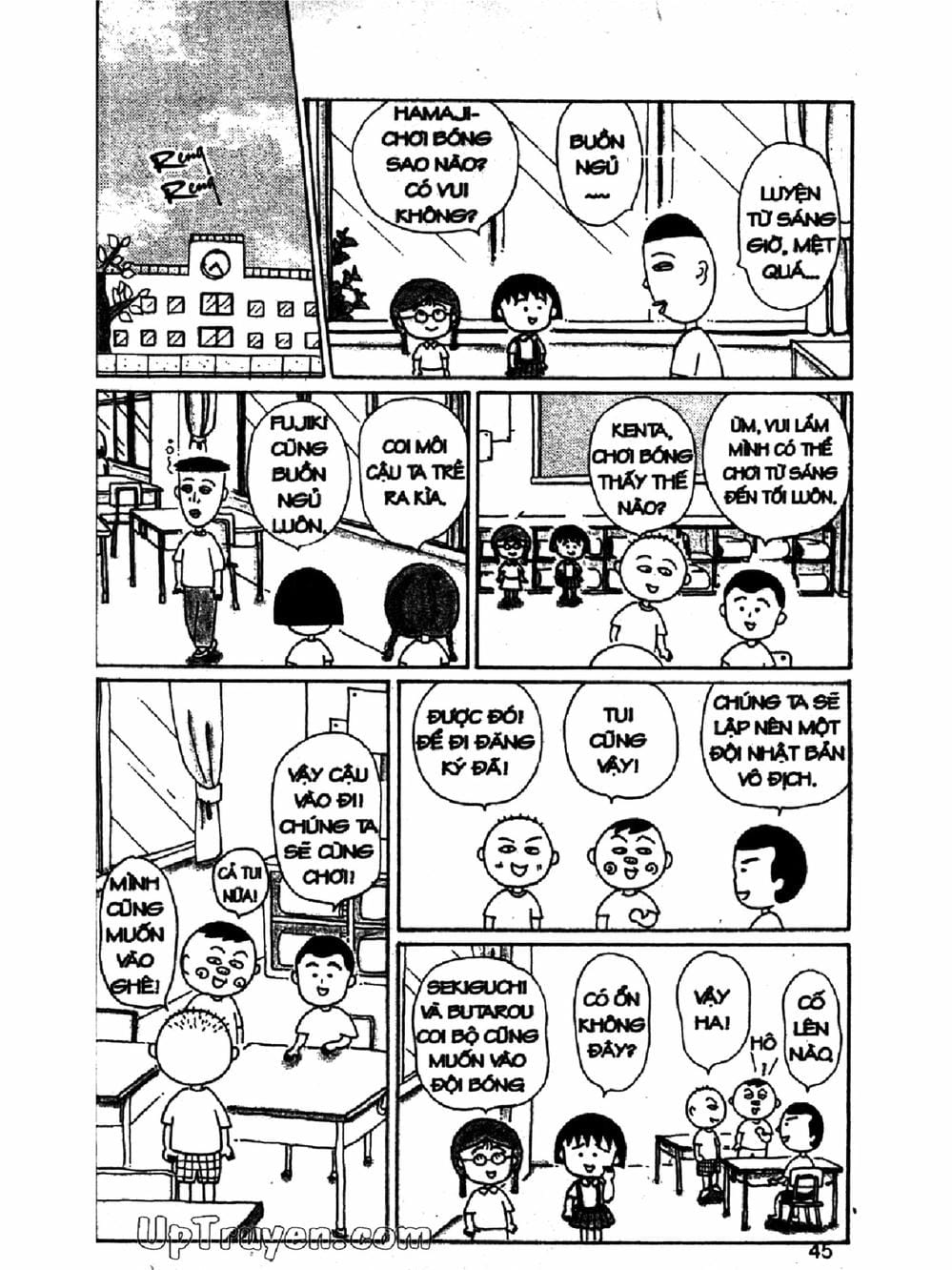 Truyện Tranh Nhóc Maruko trang 4