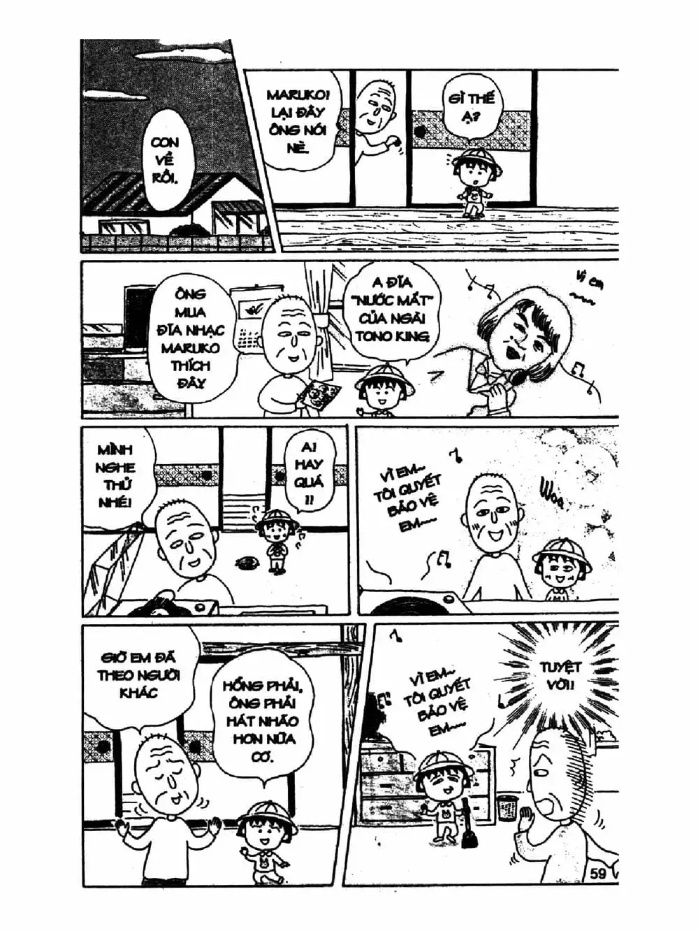 Truyện Tranh Nhóc Maruko trang 4