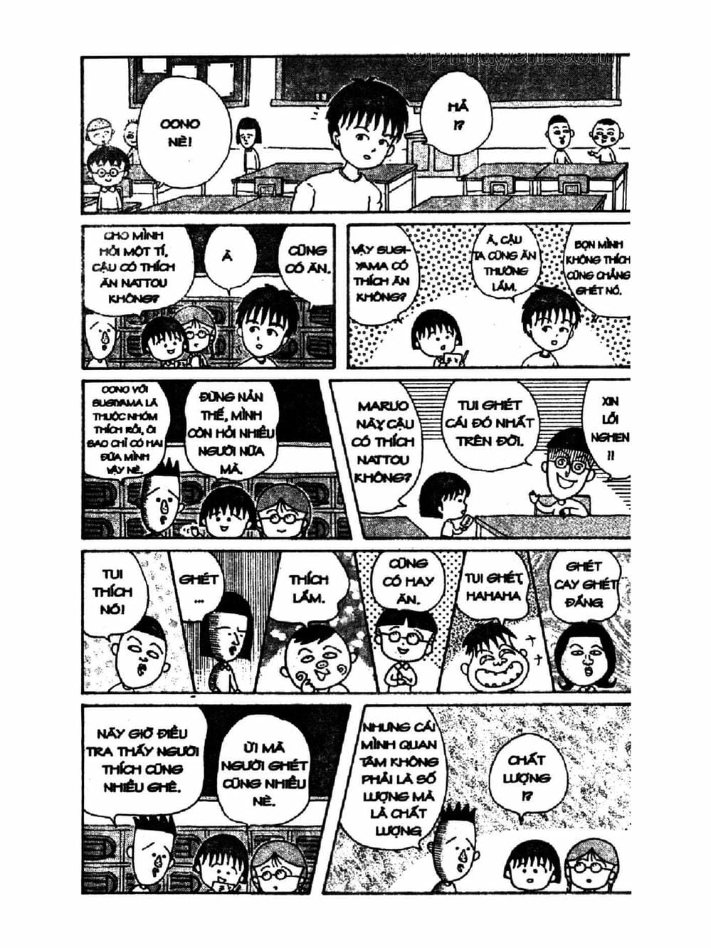 Truyện Tranh Nhóc Maruko trang 4