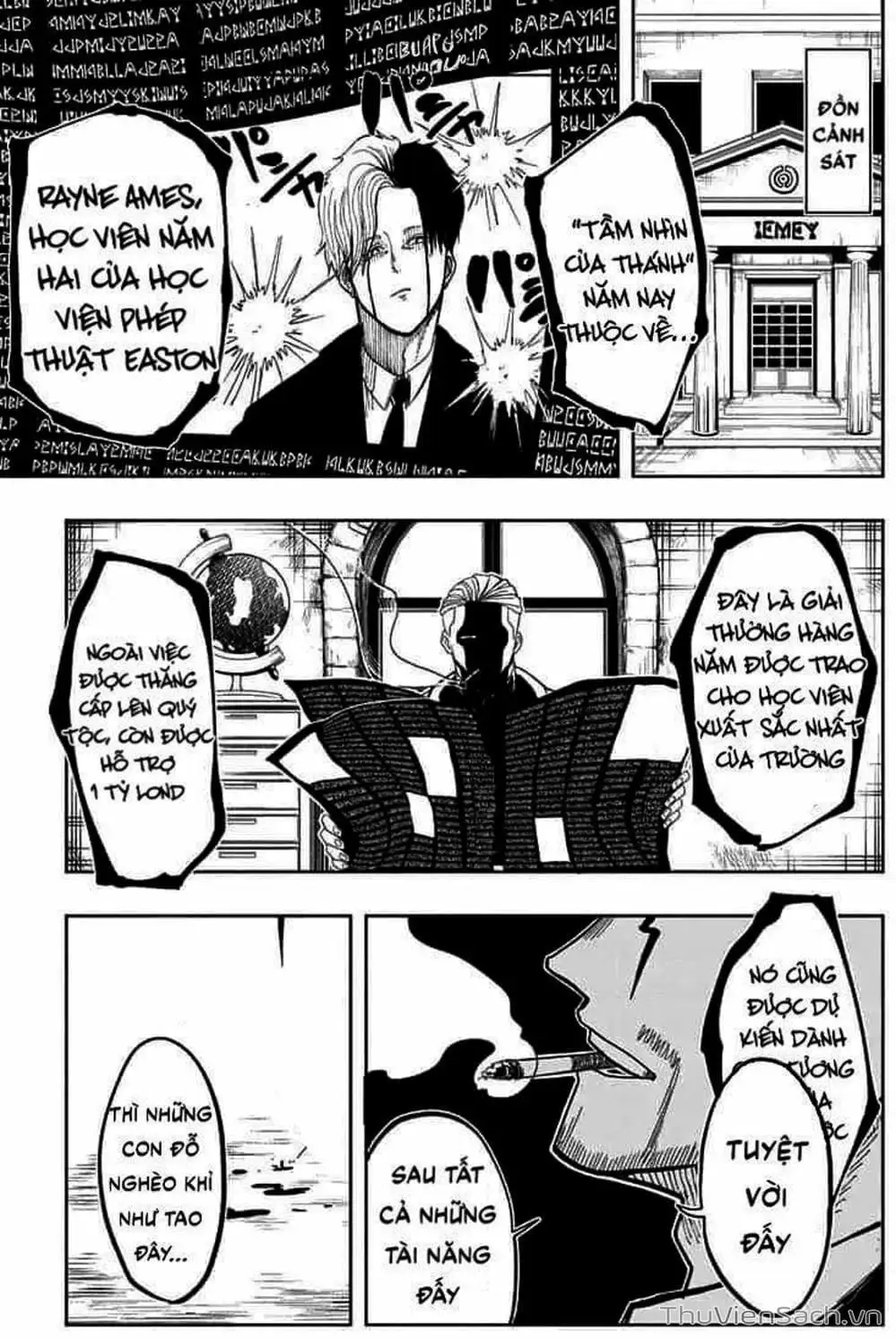 Truyện Tranh Mashle: Ma Thuật Và Cơ Bắp trang 4