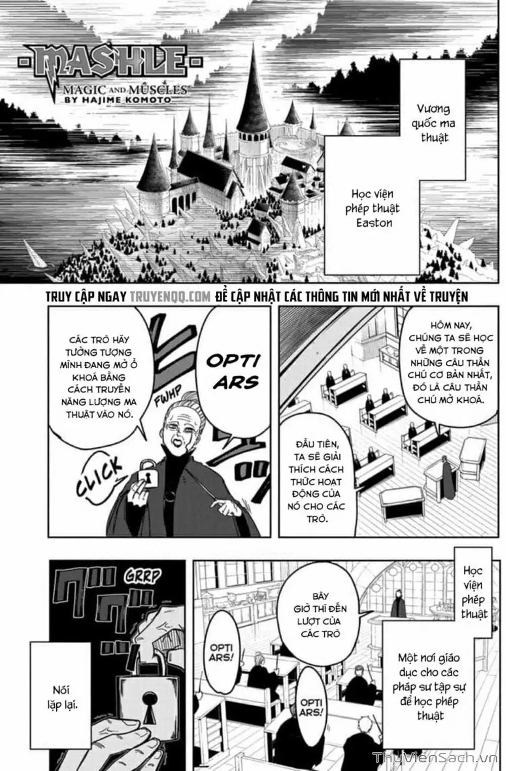 Truyện Tranh Mashle: Ma Thuật Và Cơ Bắp trang 4