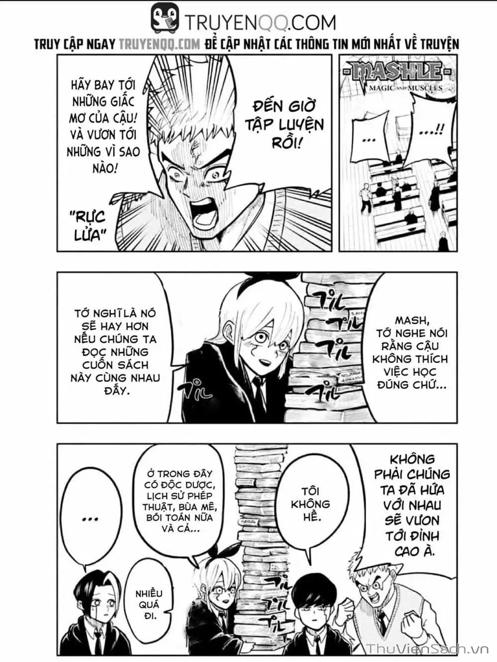 Truyện Tranh Mashle: Ma Thuật Và Cơ Bắp trang 4
