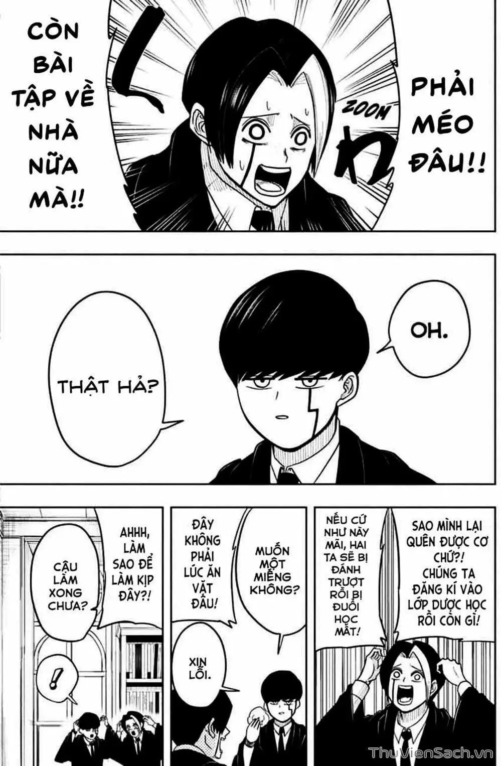 Truyện Tranh Mashle: Ma Thuật Và Cơ Bắp trang 4