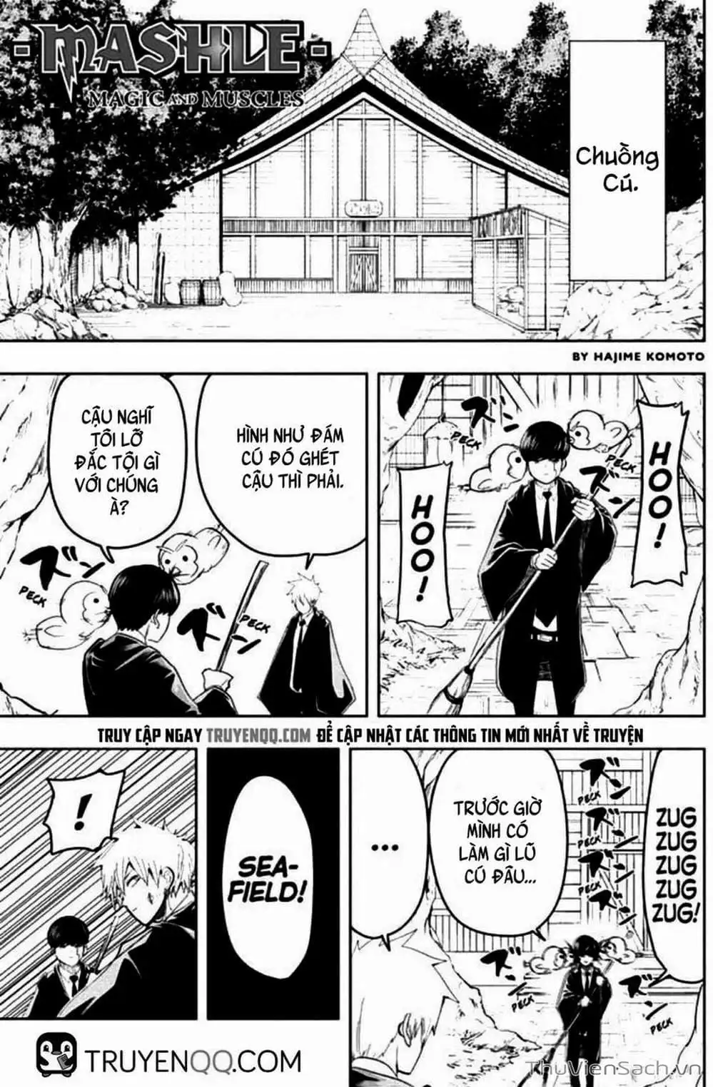 Truyện Tranh Mashle: Ma Thuật Và Cơ Bắp trang 4