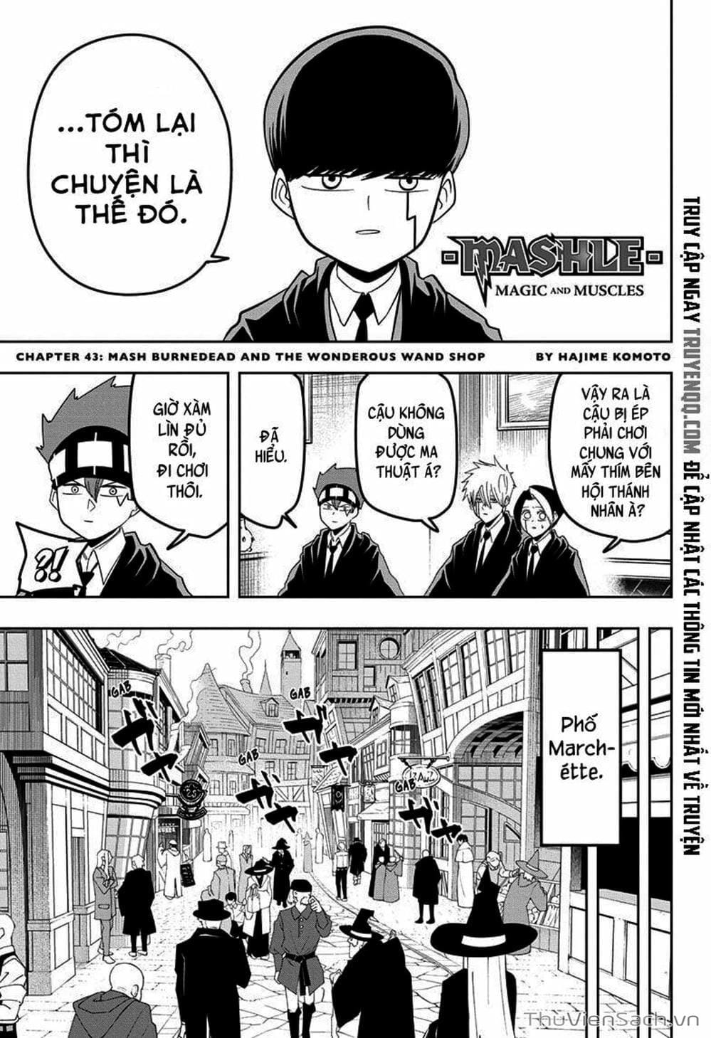Truyện Tranh Mashle: Ma Thuật Và Cơ Bắp trang 4
