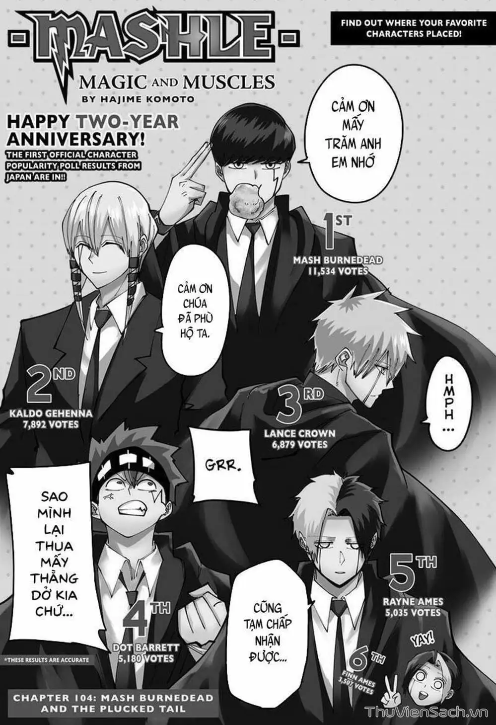 Truyện Tranh Mashle: Ma Thuật Và Cơ Bắp trang 4