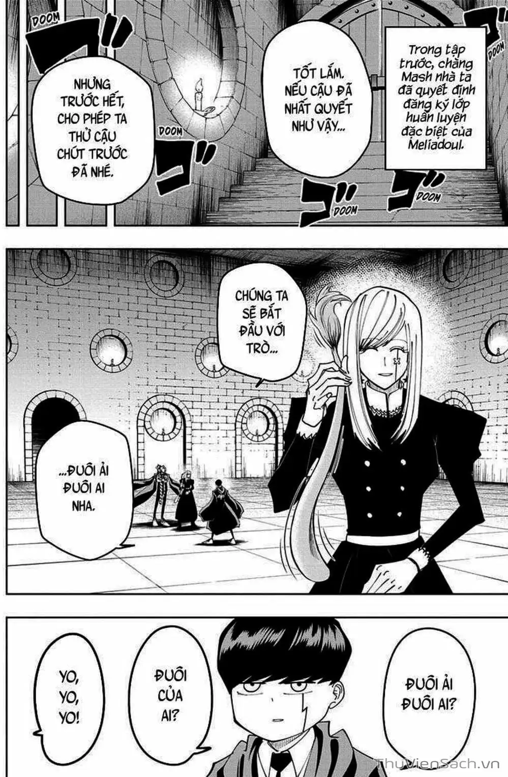 Truyện Tranh Mashle: Ma Thuật Và Cơ Bắp trang 4