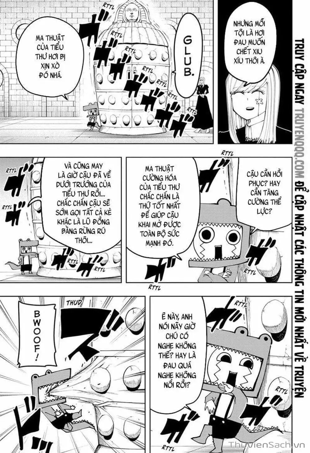 Truyện Tranh Mashle: Ma Thuật Và Cơ Bắp trang 4