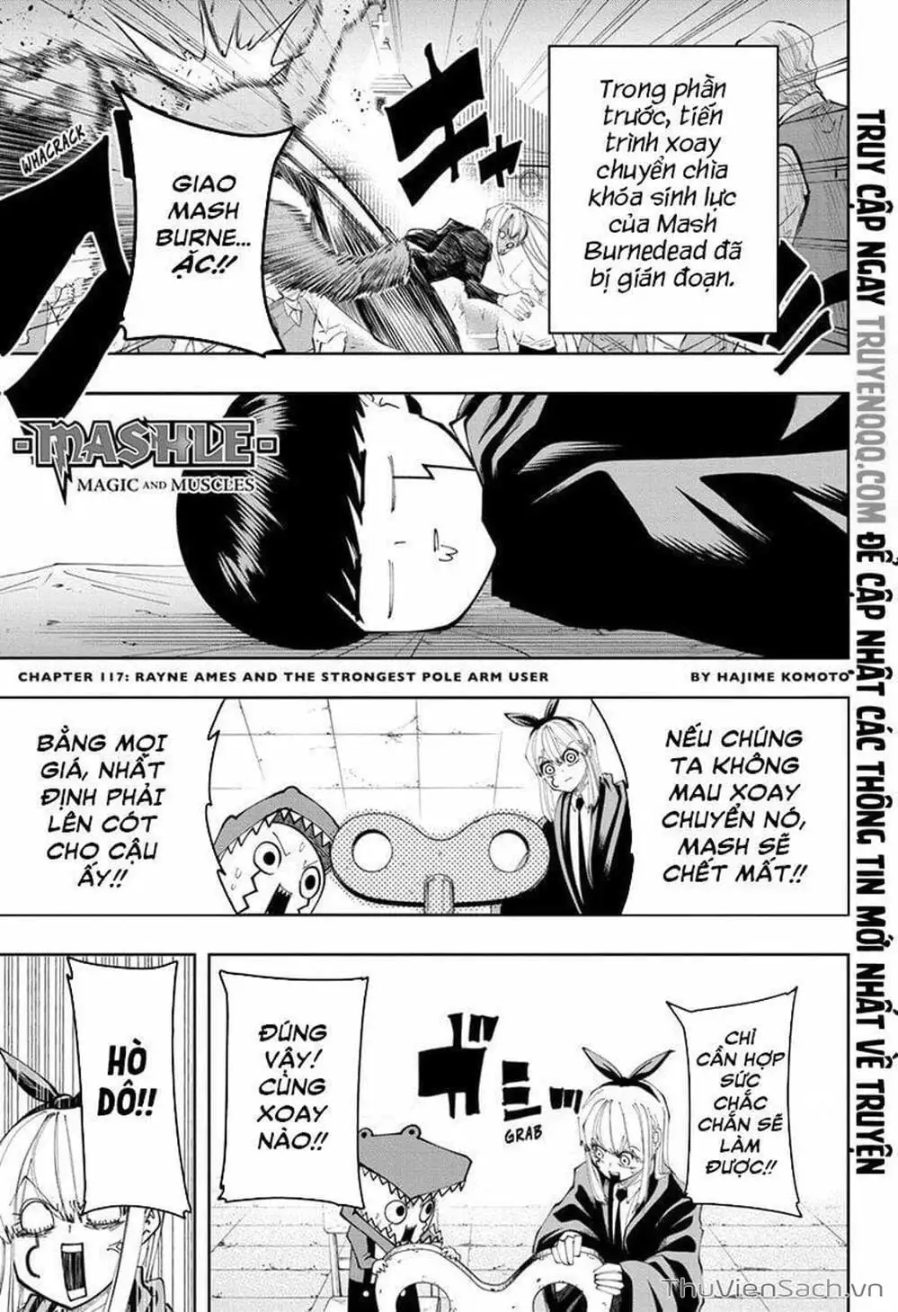 Truyện Tranh Mashle: Ma Thuật Và Cơ Bắp trang 4