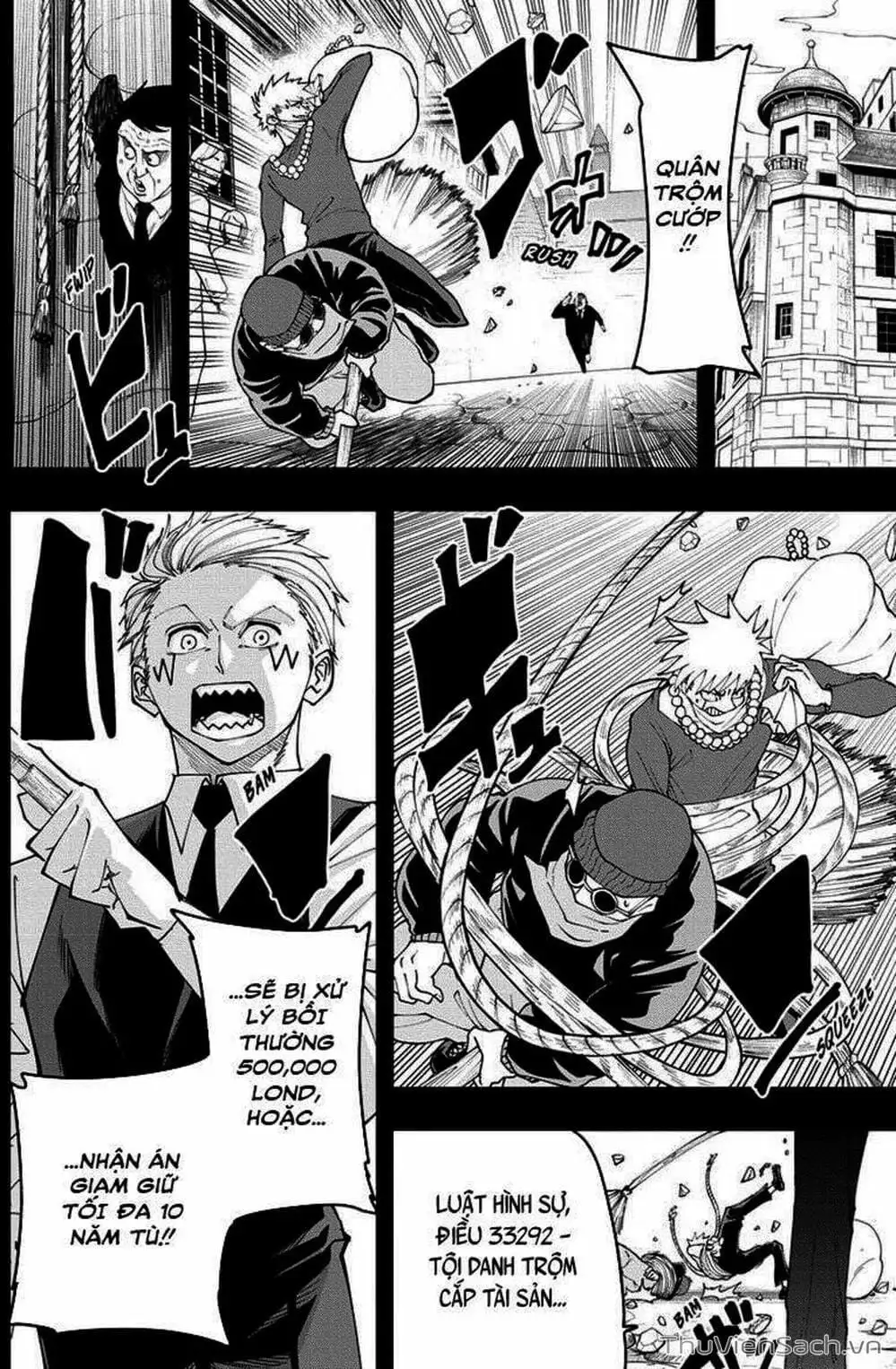 Truyện Tranh Mashle: Ma Thuật Và Cơ Bắp trang 4