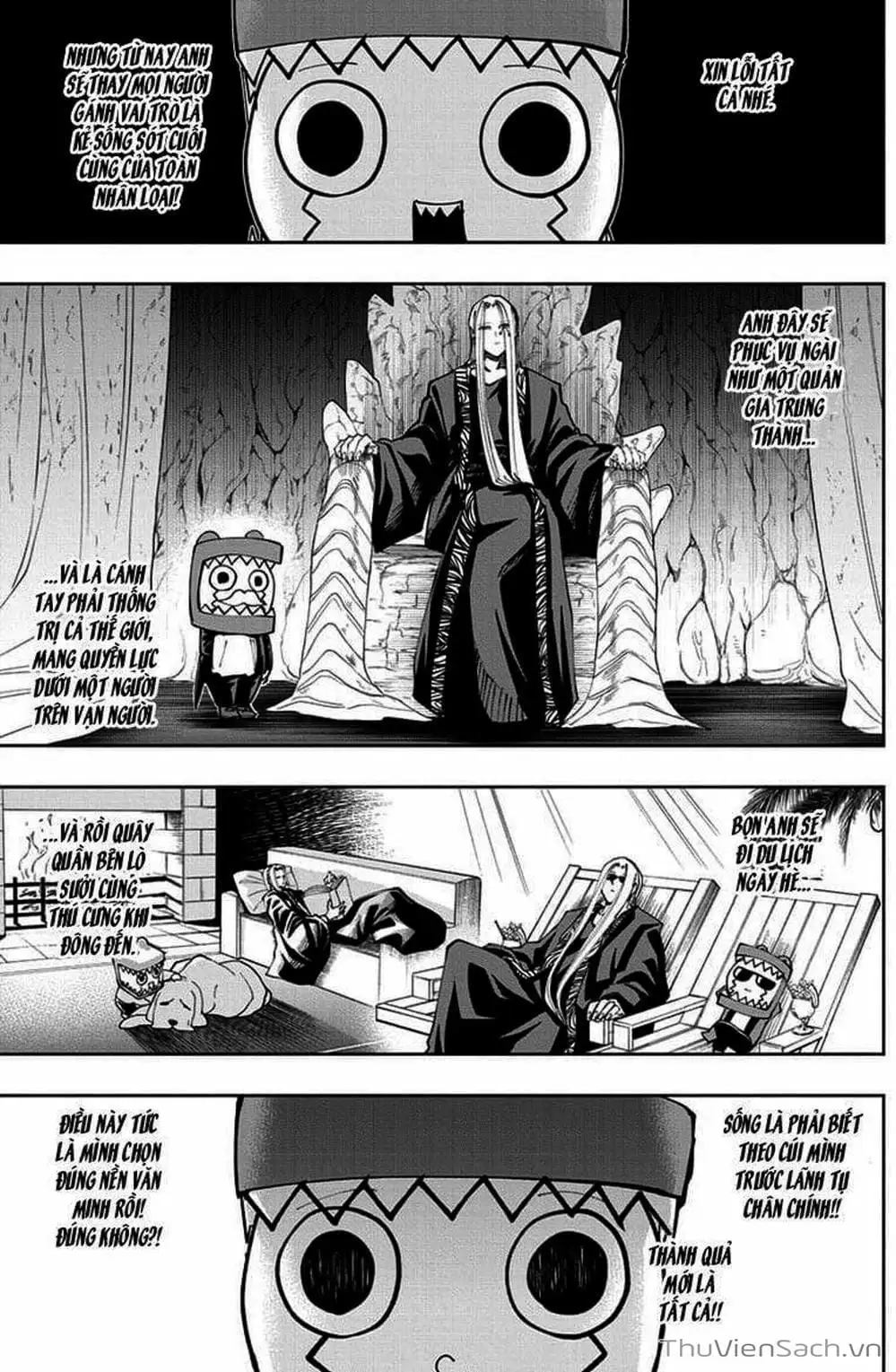 Truyện Tranh Mashle: Ma Thuật Và Cơ Bắp trang 4