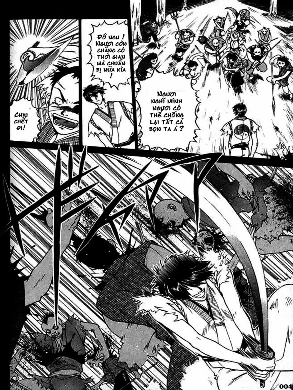 Truyện Tranh Mắt Quỷ Kyo - Samurai Deeper Kyo trang 3