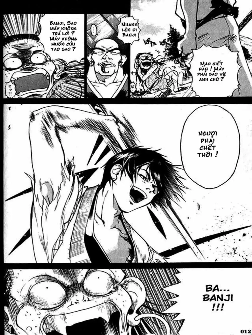 Truyện Tranh Mắt Quỷ Kyo - Samurai Deeper Kyo trang 3