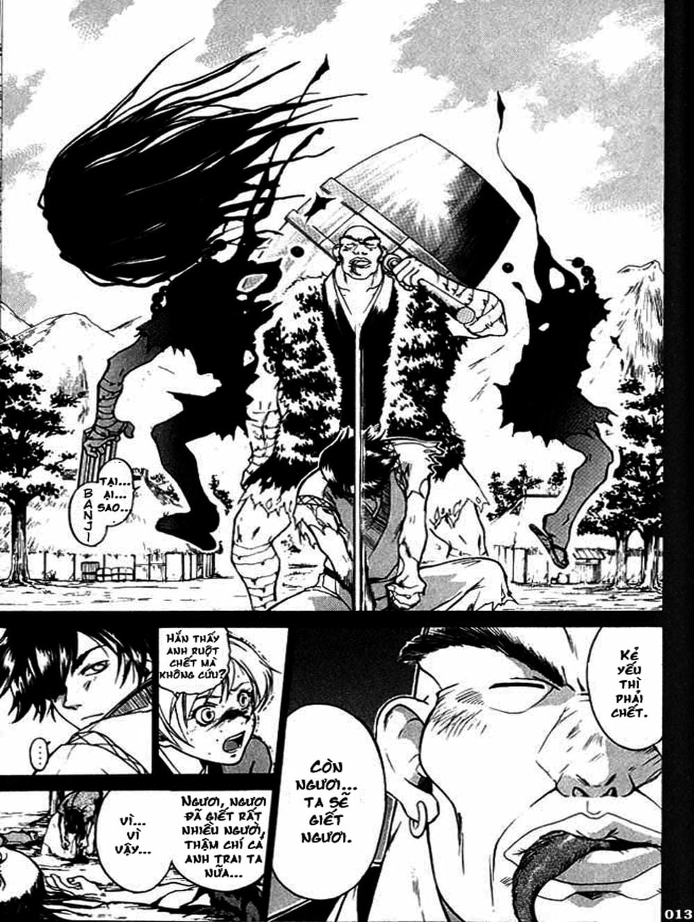 Truyện Tranh Mắt Quỷ Kyo - Samurai Deeper Kyo trang 3