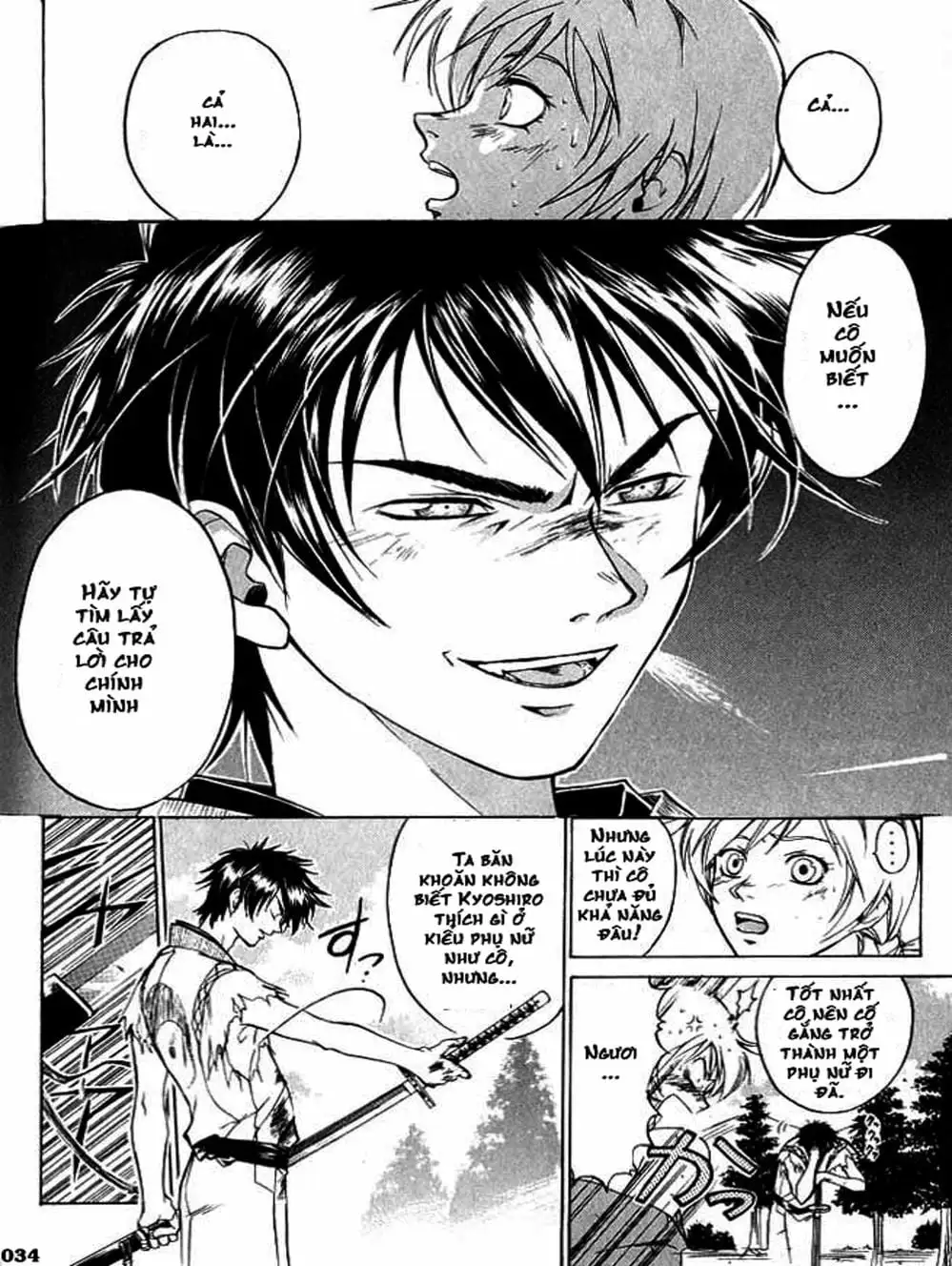 Truyện Tranh Mắt Quỷ Kyo - Samurai Deeper Kyo trang 3