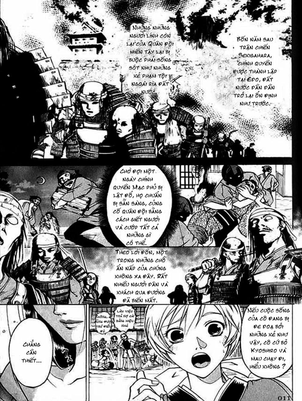 Truyện Tranh Mắt Quỷ Kyo - Samurai Deeper Kyo trang 3