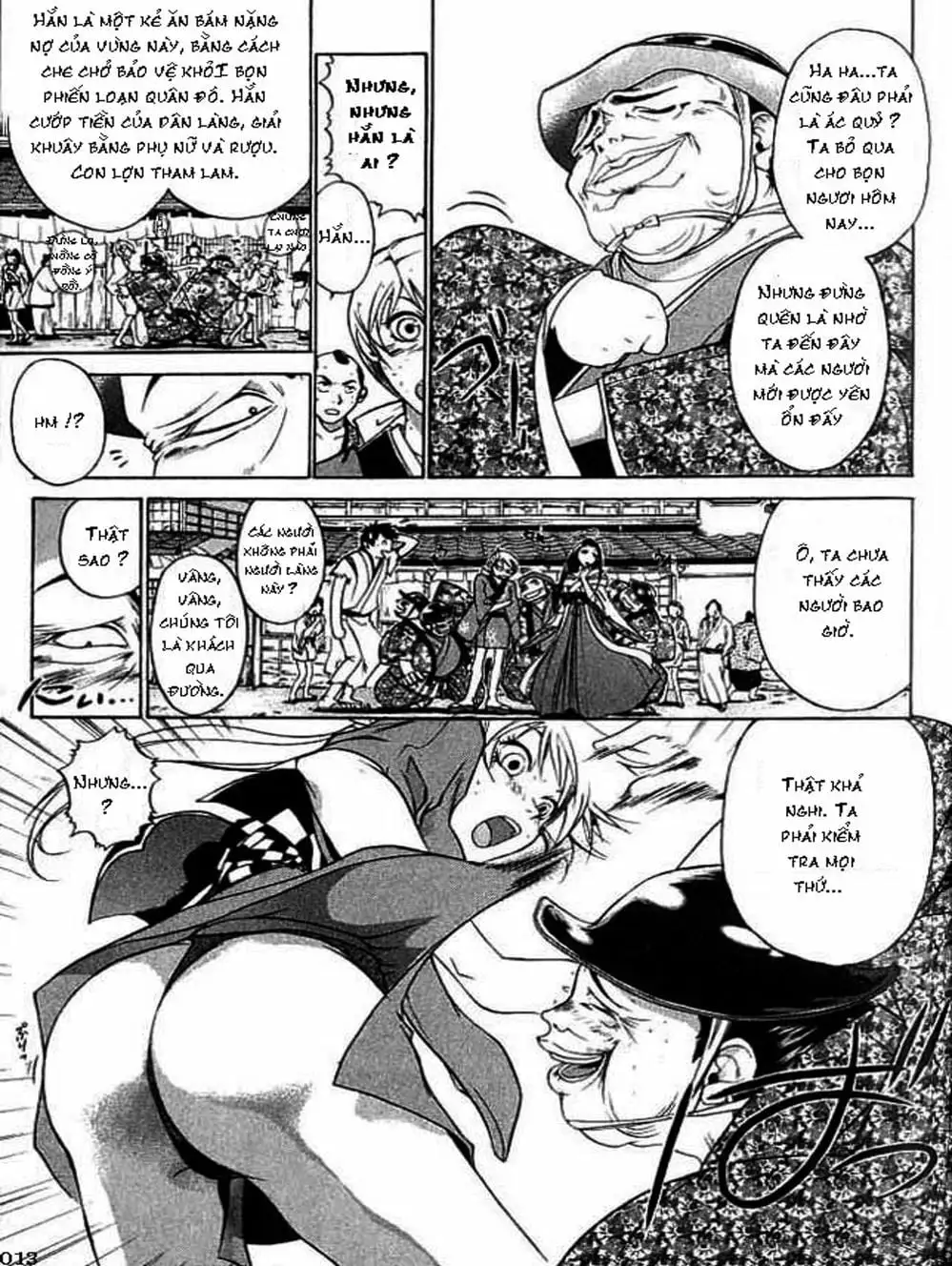 Truyện Tranh Mắt Quỷ Kyo - Samurai Deeper Kyo trang 3