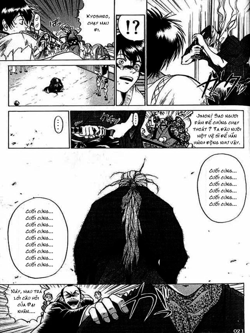 Truyện Tranh Mắt Quỷ Kyo - Samurai Deeper Kyo trang 3