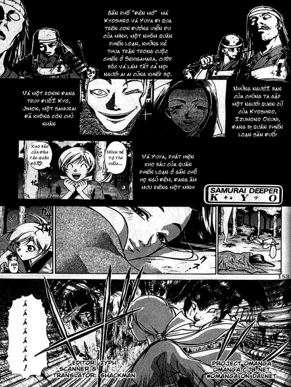 Truyện Tranh Mắt Quỷ Kyo - Samurai Deeper Kyo trang 3