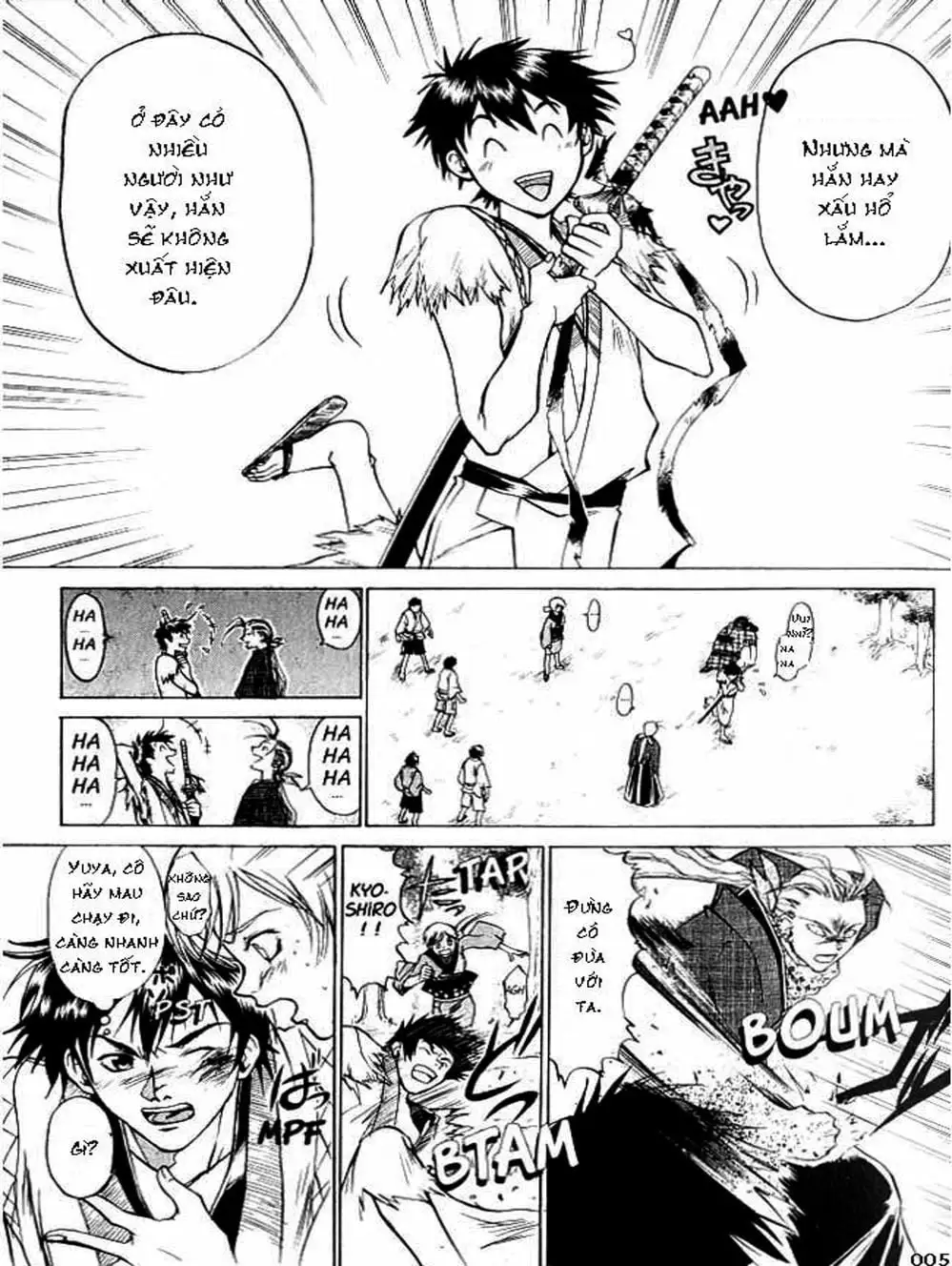 Truyện Tranh Mắt Quỷ Kyo - Samurai Deeper Kyo trang 3