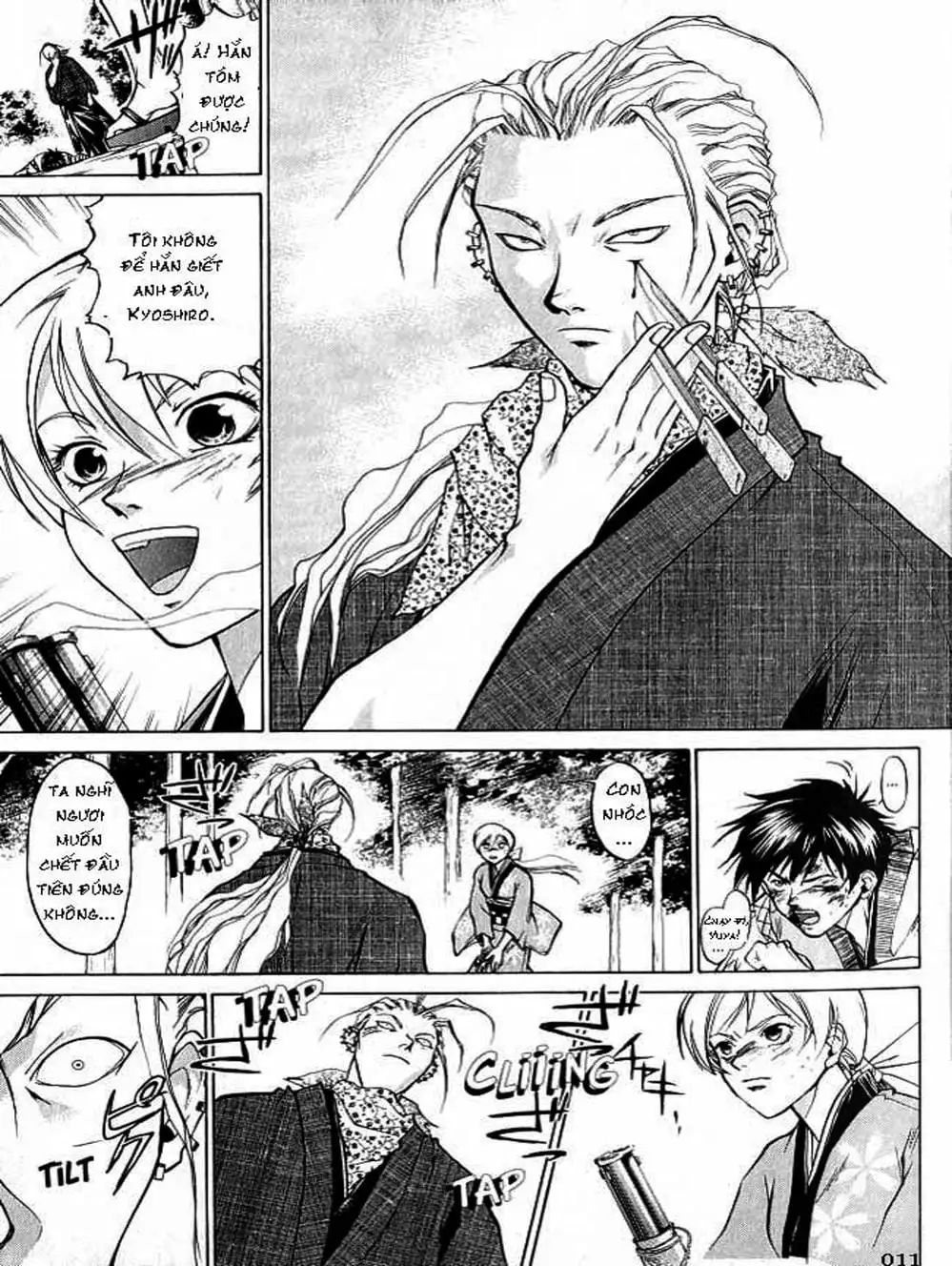 Truyện Tranh Mắt Quỷ Kyo - Samurai Deeper Kyo trang 3