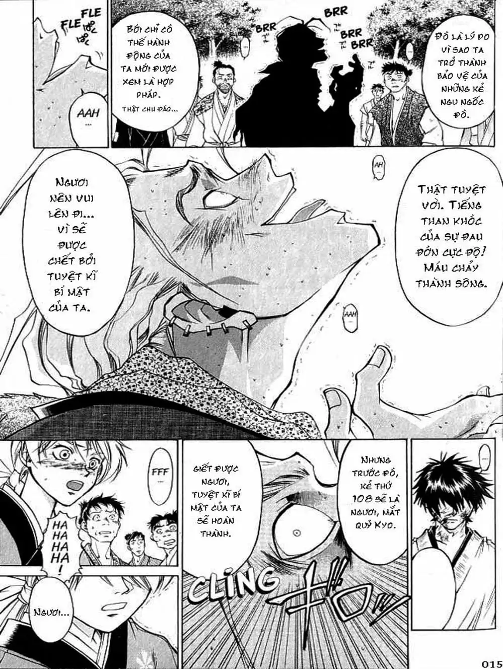 Truyện Tranh Mắt Quỷ Kyo - Samurai Deeper Kyo trang 3