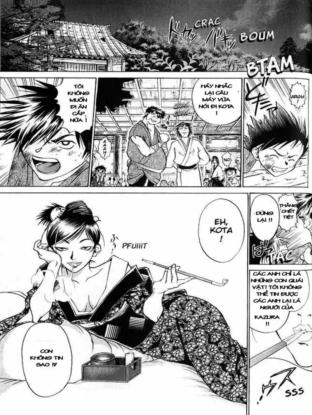 Truyện Tranh Mắt Quỷ Kyo - Samurai Deeper Kyo trang 3